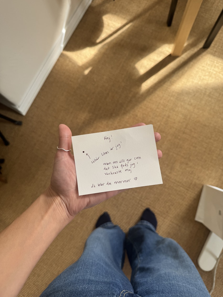 Graviddagbok: vecka 5 och 6, foto #6 av Flora Wiström