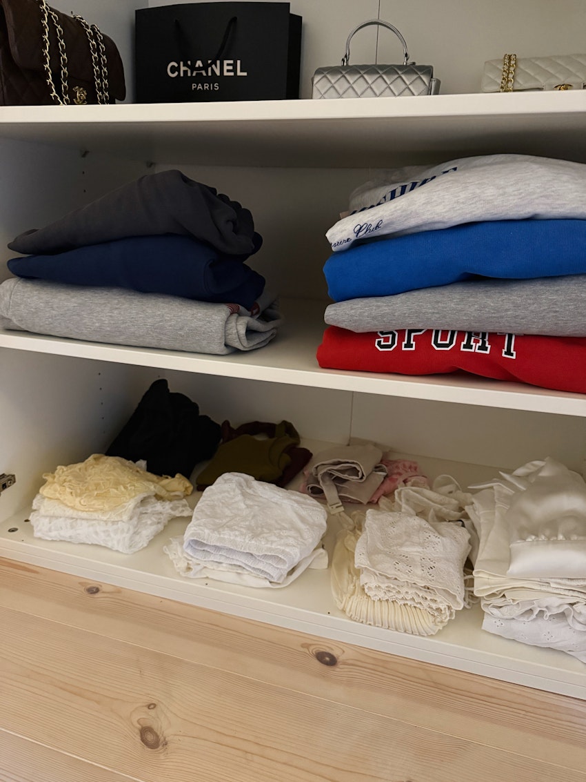 Rensa garderoben, foto #2 av Engla