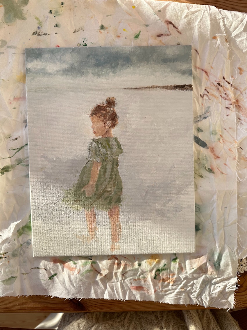 Snödroppar, renovering och ett loppisfynd, foto #7 av Julia Khouri