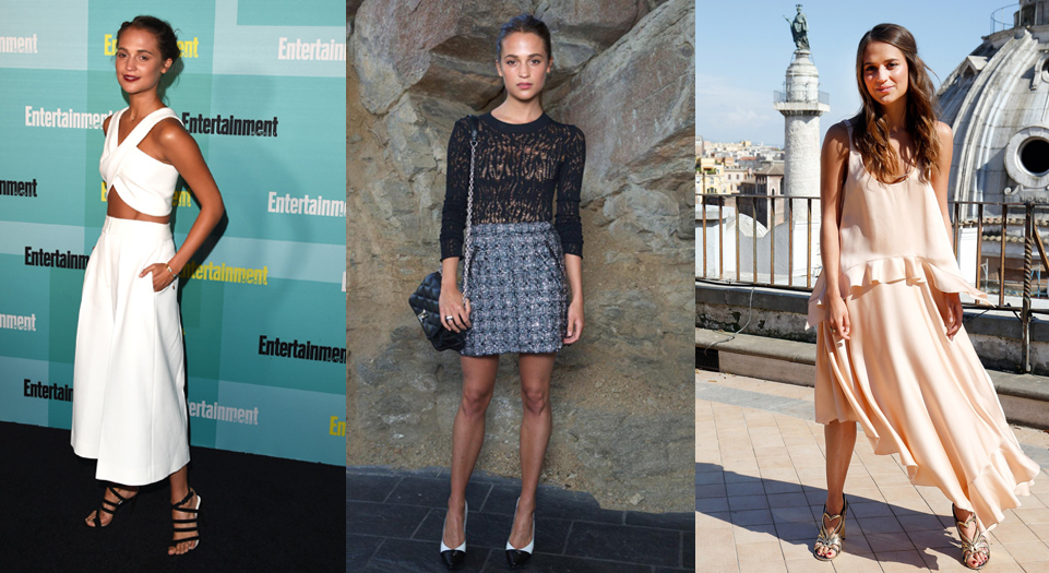 How to Dress Like Alicia Vikander