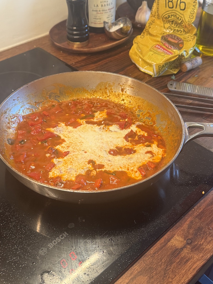 Höstkyckling med krämig paprikasås, foto #5 av Marion Ringborg