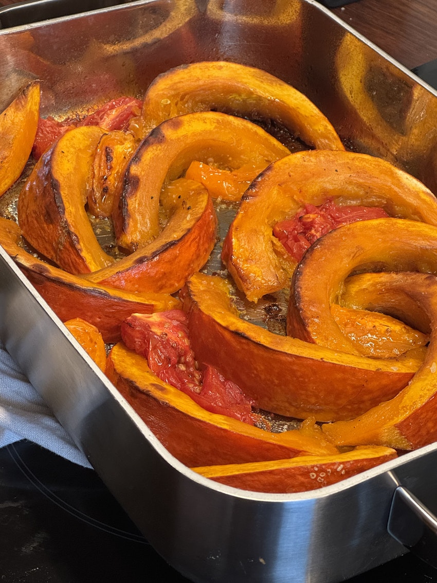 Höstkyckling med krämig paprikasås, foto #1 av Marion Ringborg