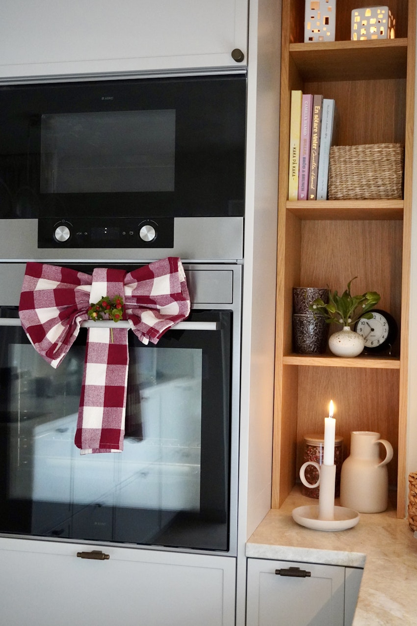 DIY: Den finaste julrosetten av kökshanddukar, foto #2 av Paula Rosas