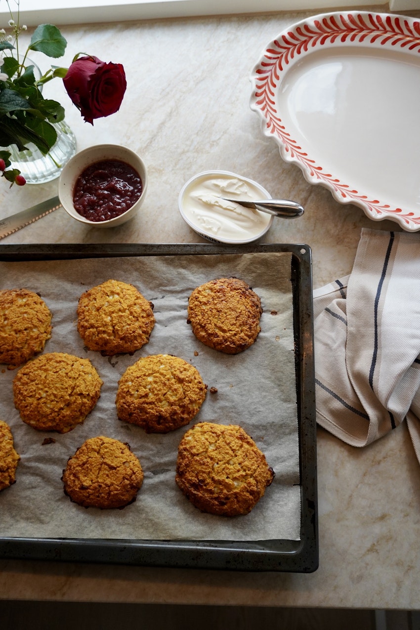 Nyttigare & proteinrika saffransscones, foto #2 av Paula Rosas