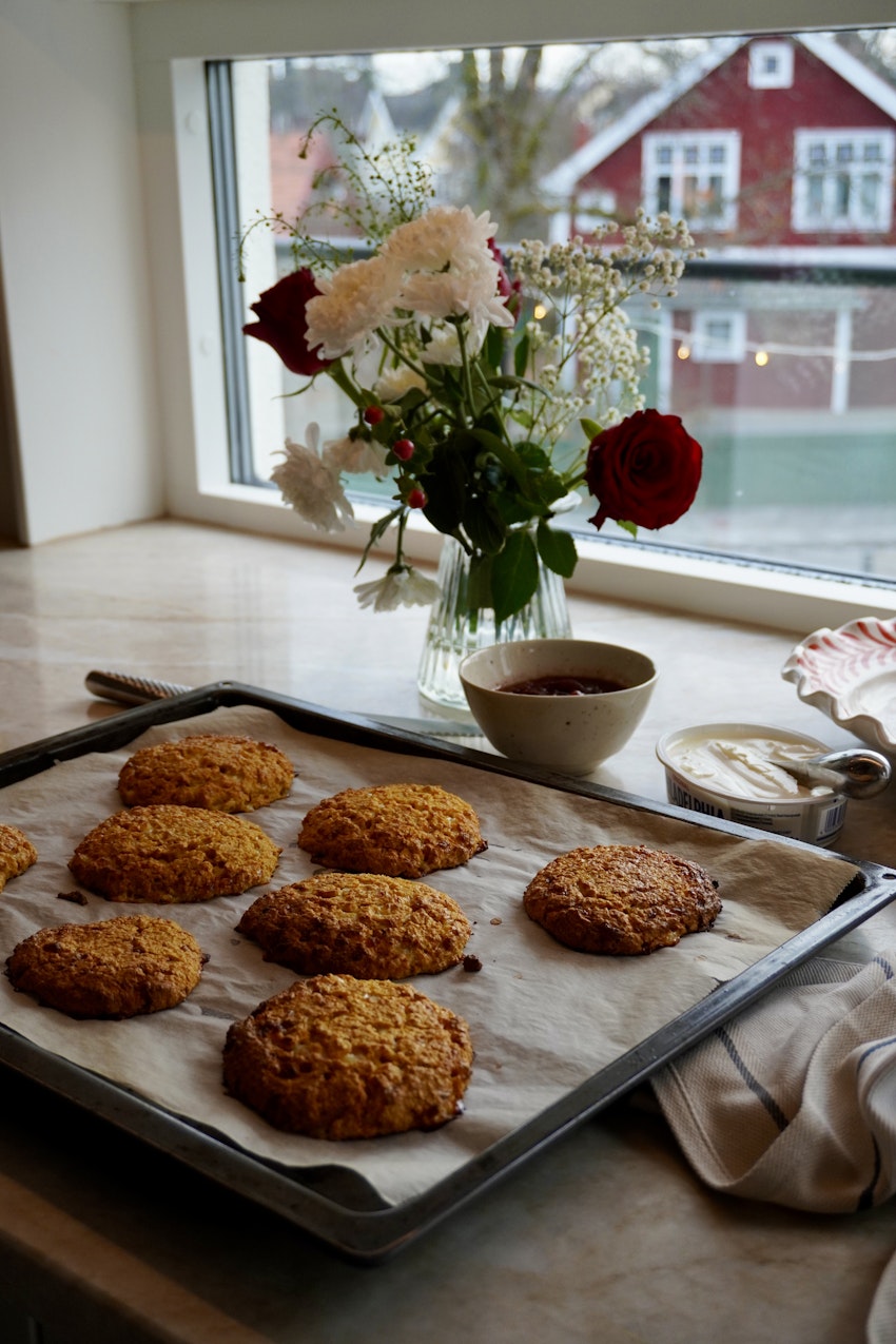 Nyttigare & proteinrika saffransscones, foto #1 av Paula Rosas