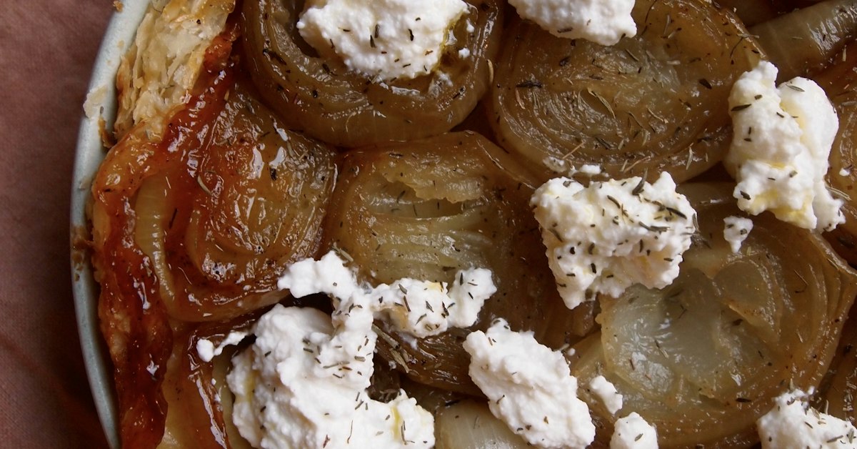 Tarte Tatin Med L k Och Ricotta tarte-tatin-med-l-k-och-ricotta