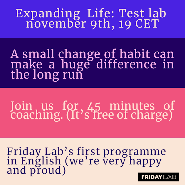 Expanding Life 90 days with Friday Lab
