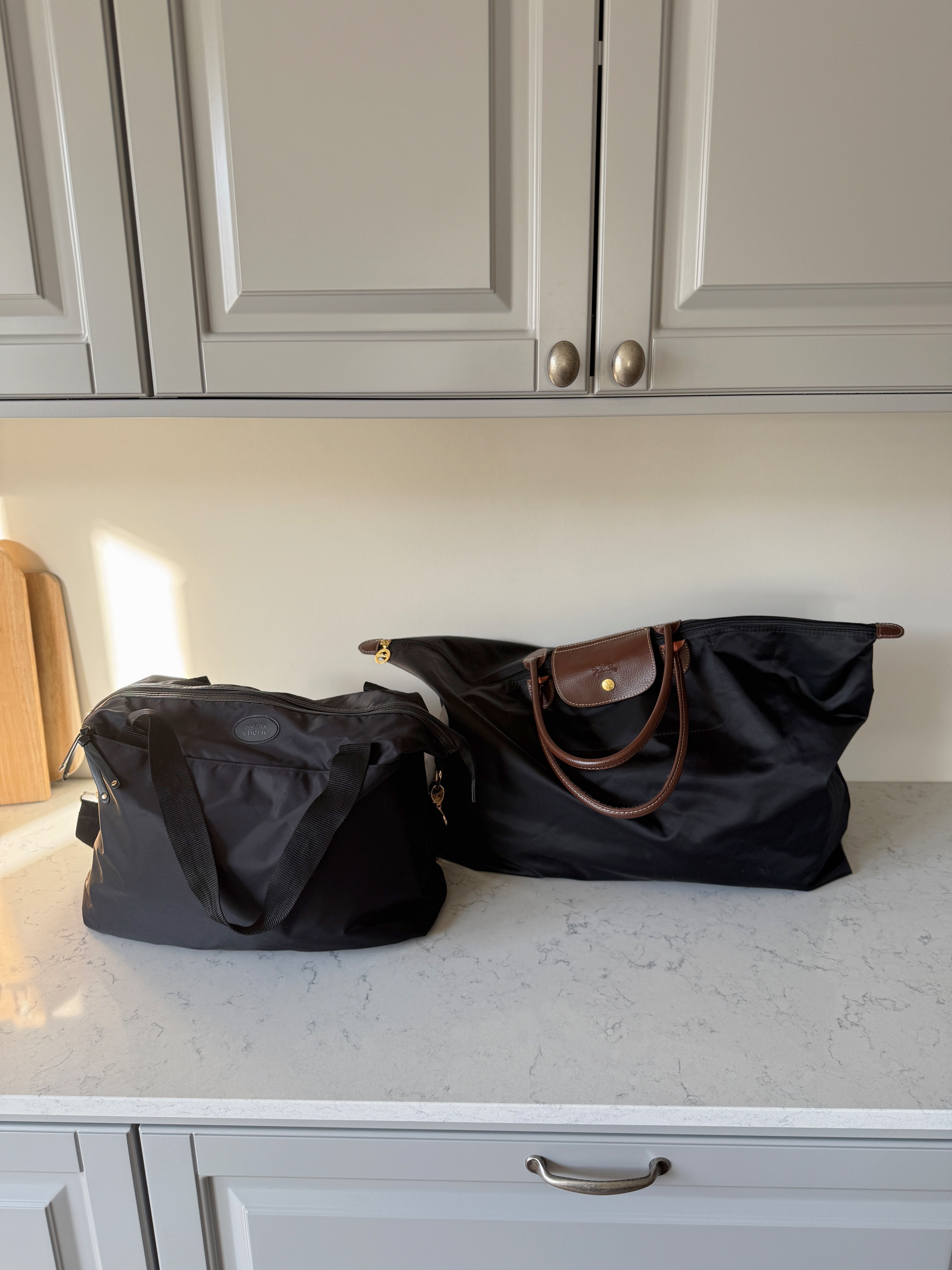Väskorna är packade