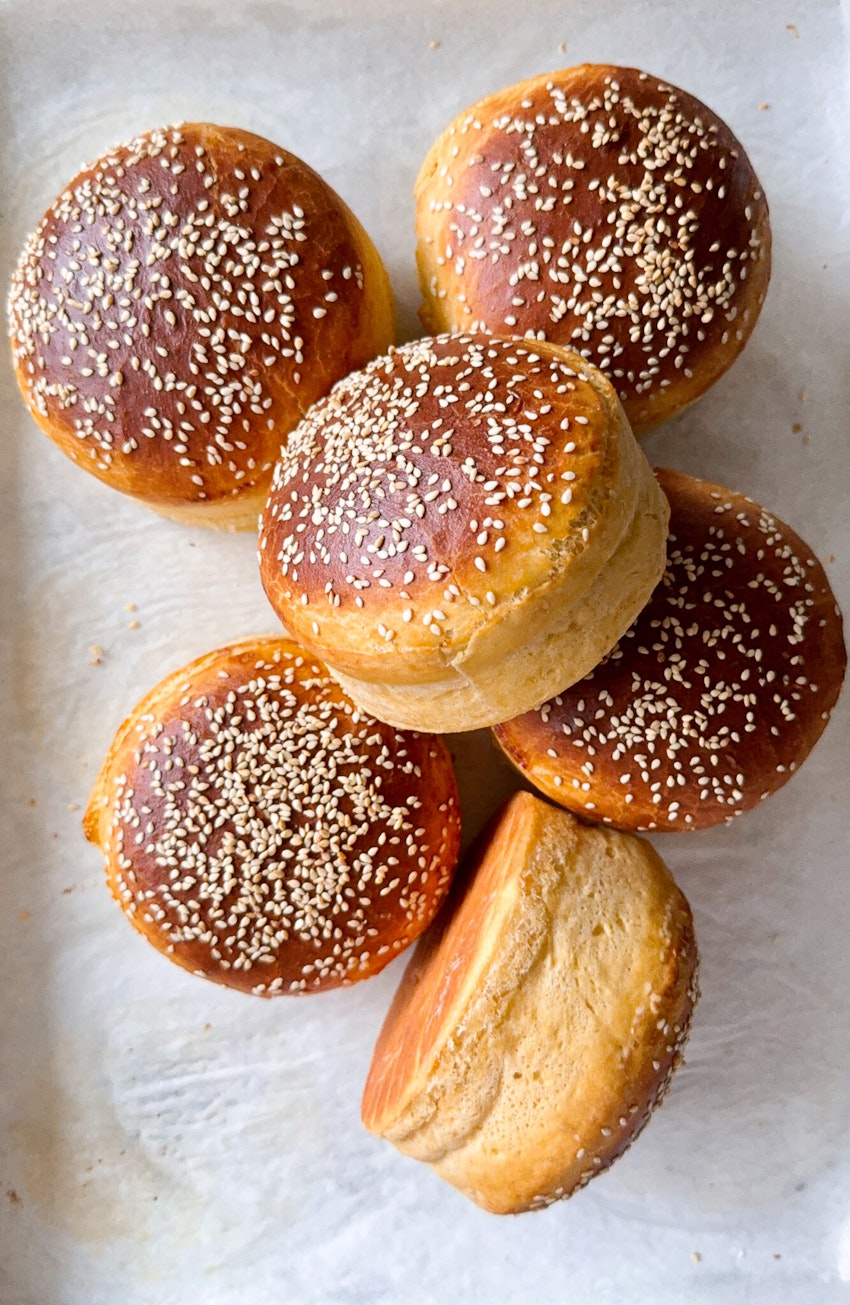 Saftiga hamburgerbröd, foto #1 av Anja Admin