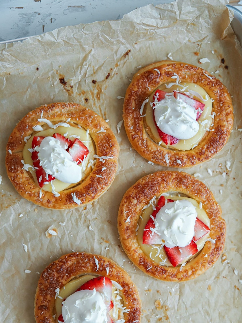 Smördegsbakelser med lemoncurd, foto #1 av Anja Admin