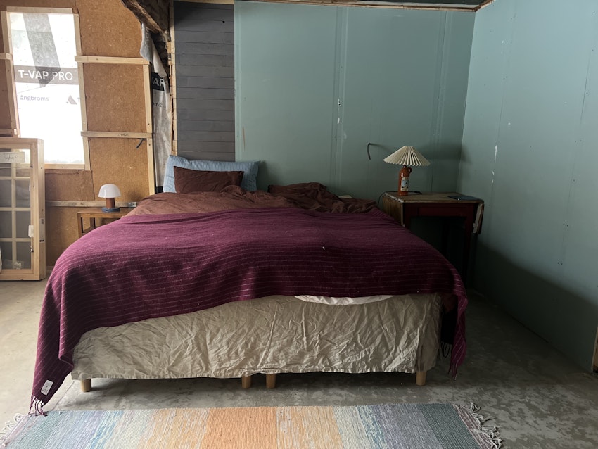 Vårt nya sovrum på gården, foto #2 av Brita Zackari