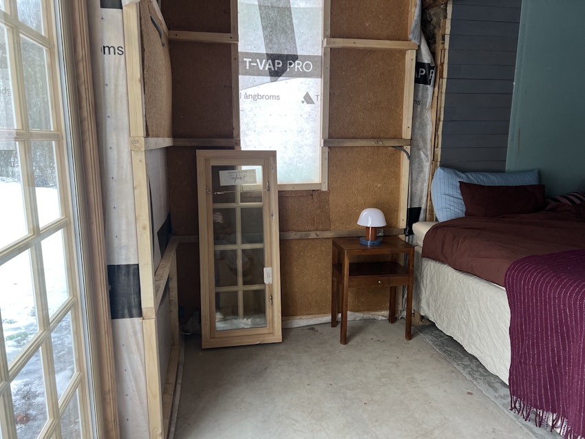 Vårt nya sovrum på gården, foto #3 av Brita Zackari