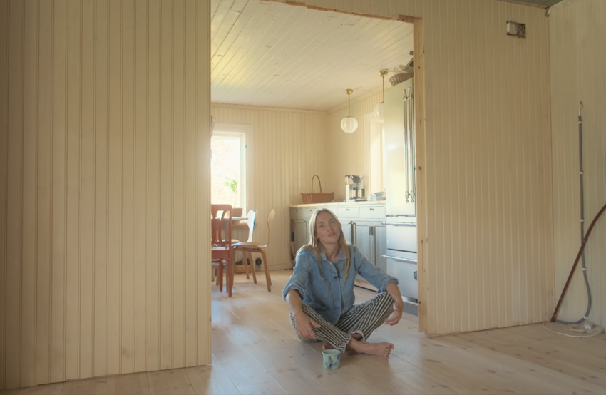 Vår nya gamla kök på gården, foto #2 av Brita Zackari