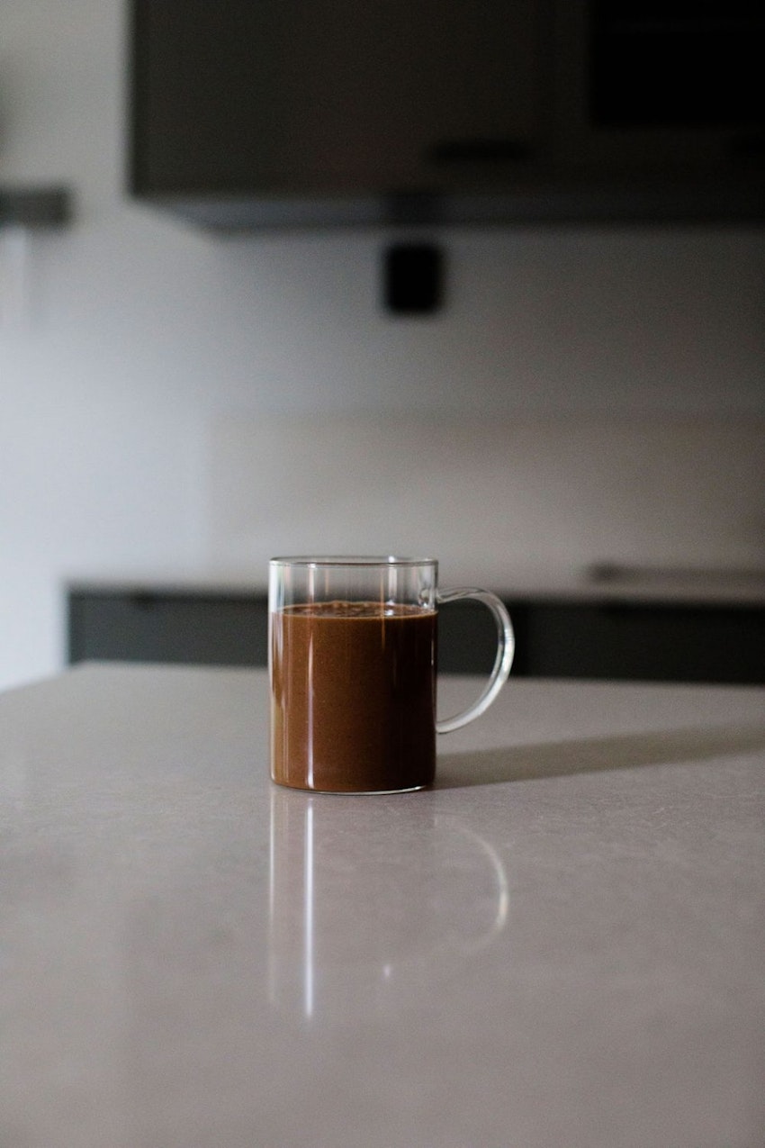 Smoothie med kaffe, kakao och banan | Anja Forsnor