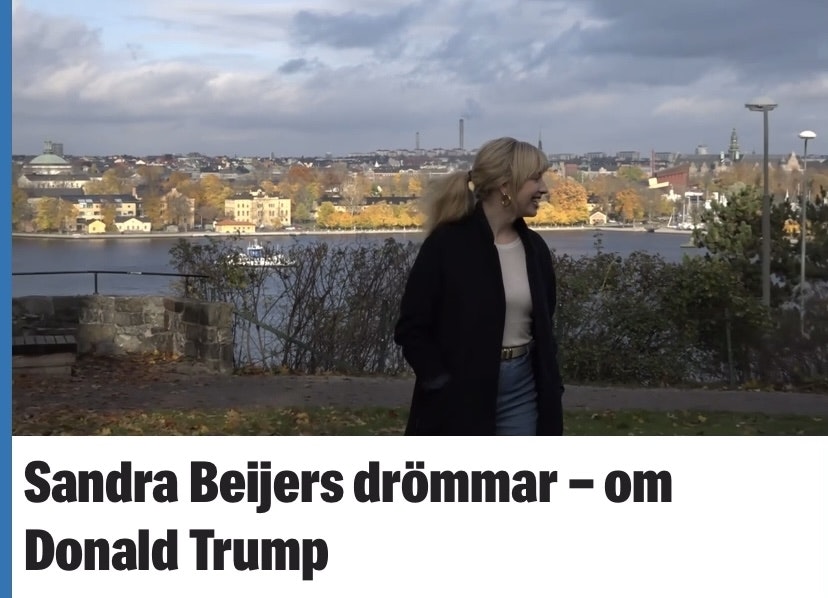 Om ett eget rum och drömmarna om Donald Trump. | Sandra Beijer