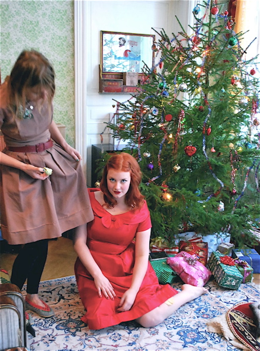 Färgsprakande julgranar genom åren, foto #1 av Elsa Billgren