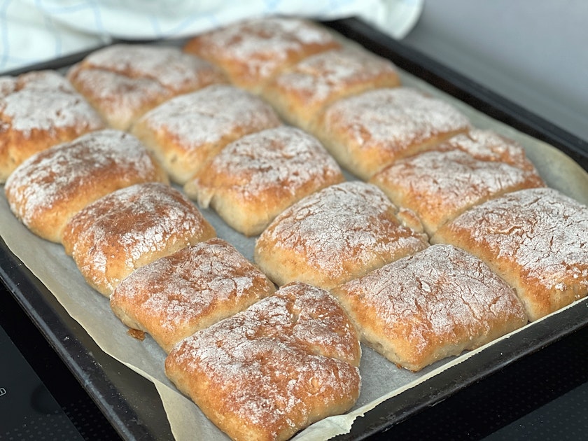Glutenfria frukostrutor med mjölmix