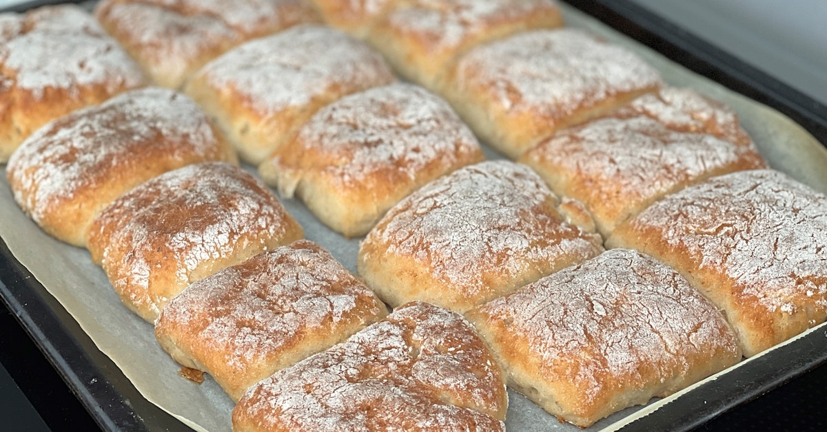 Glutenfria frukostrutor med mjölmix
