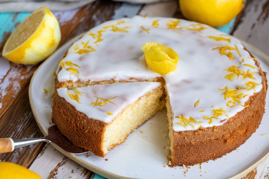 Citronkaka med glasyr Fredriks Fika