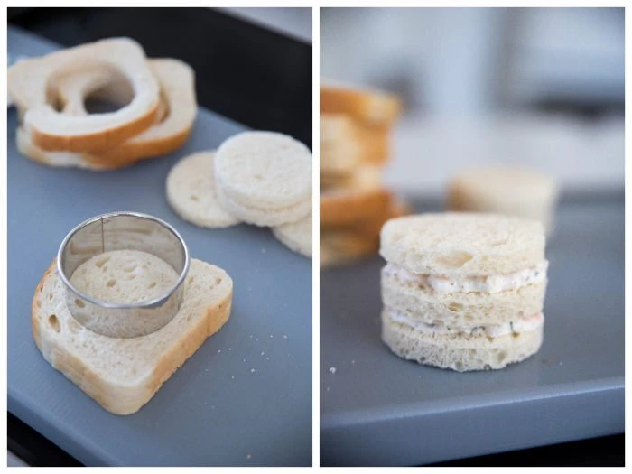 festlig förrätt med räkor