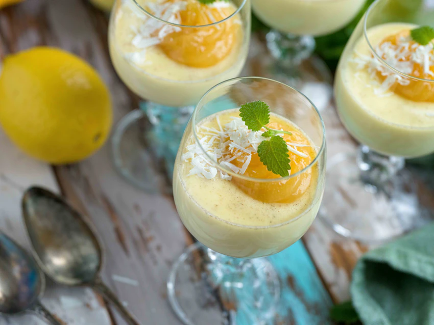 pannacotta med citron